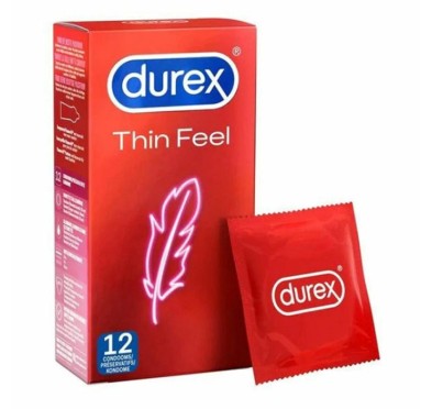 Prezerwatywy cienkie - Durex Thin Feel 12 szt